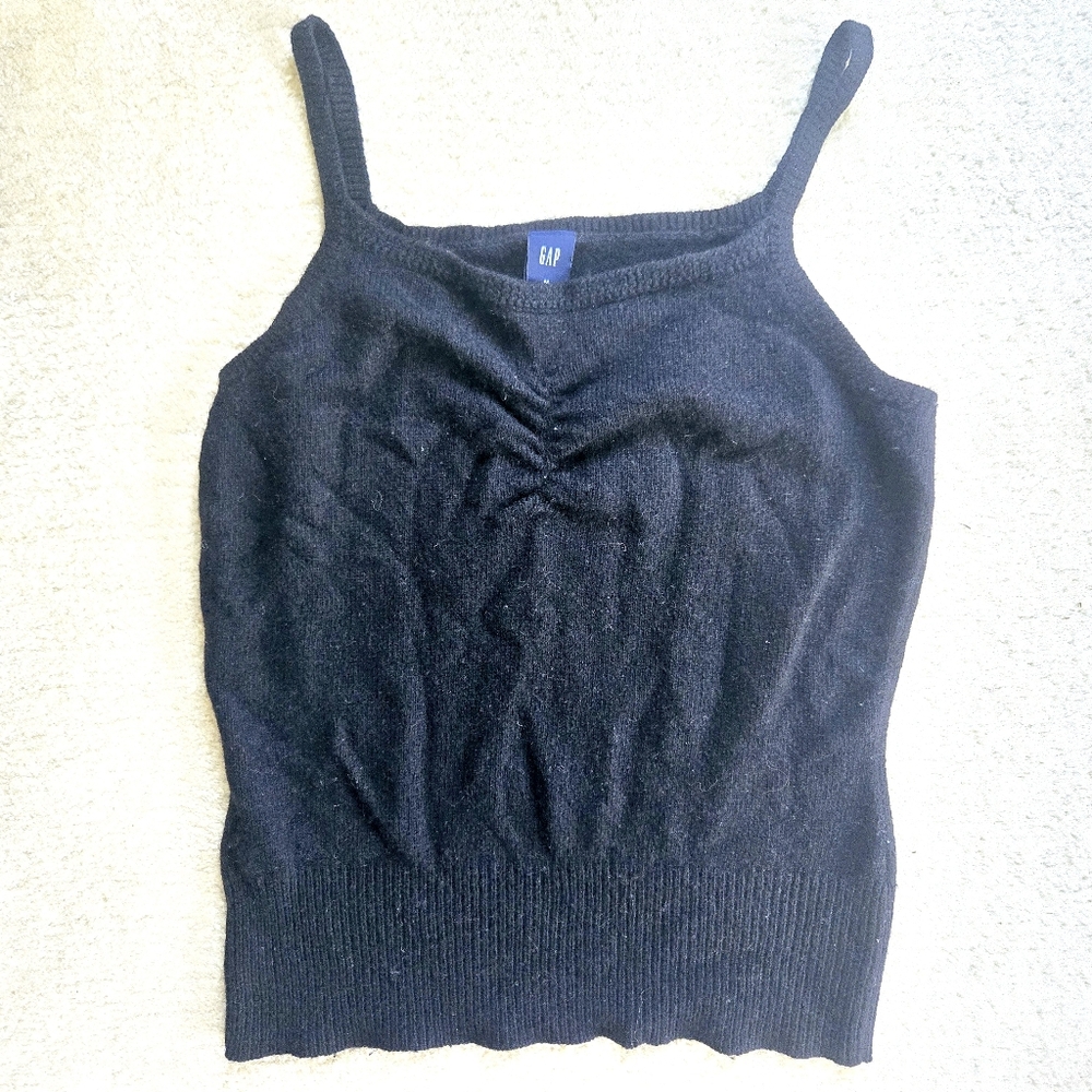 GAP Women's Black Camisole Sweater Top